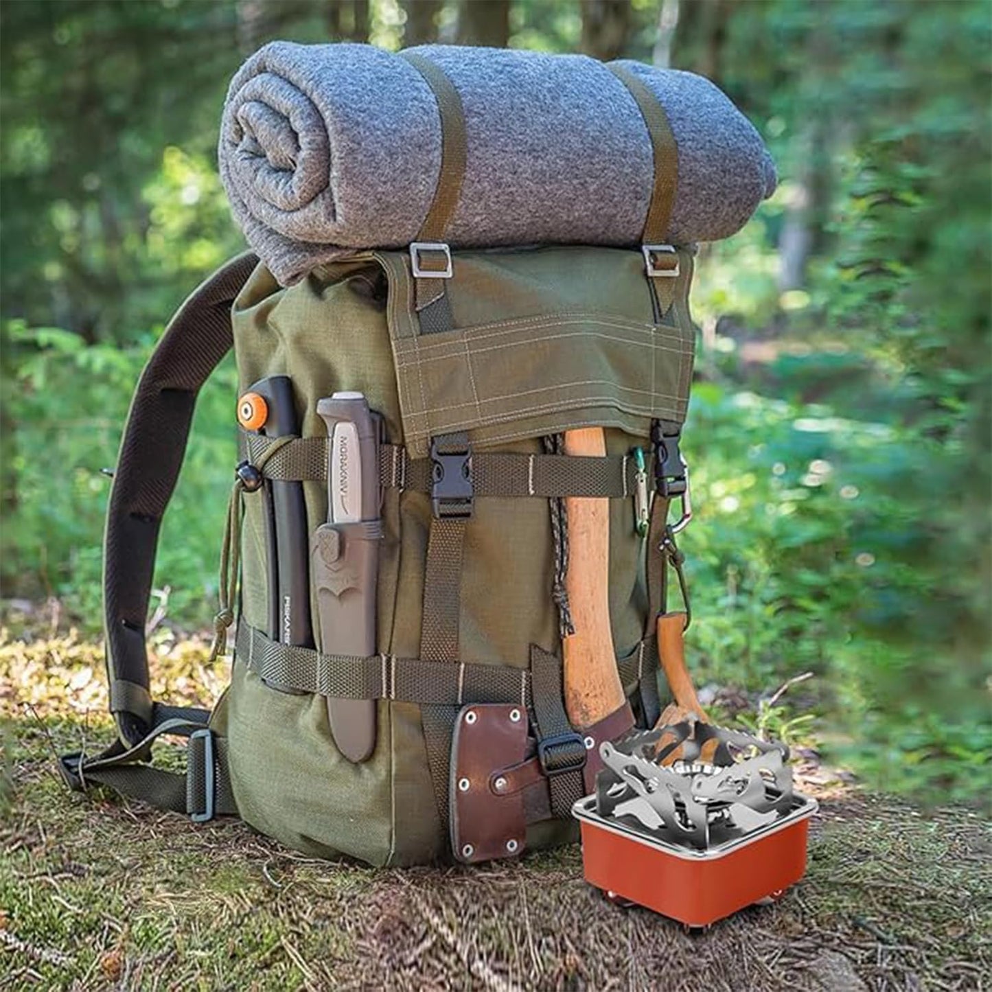 BaniaMart Portable Gas Stove with Butane Bottle