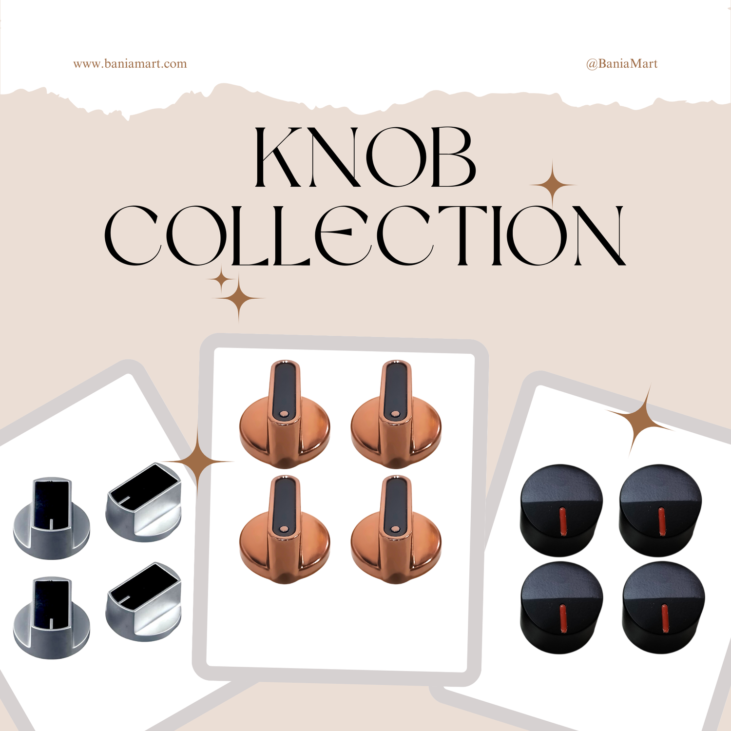 Gas Stove Knob Collection