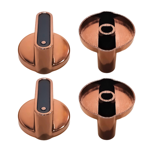 BaniaMart Premium Golden Gas Stove Replacement Knob