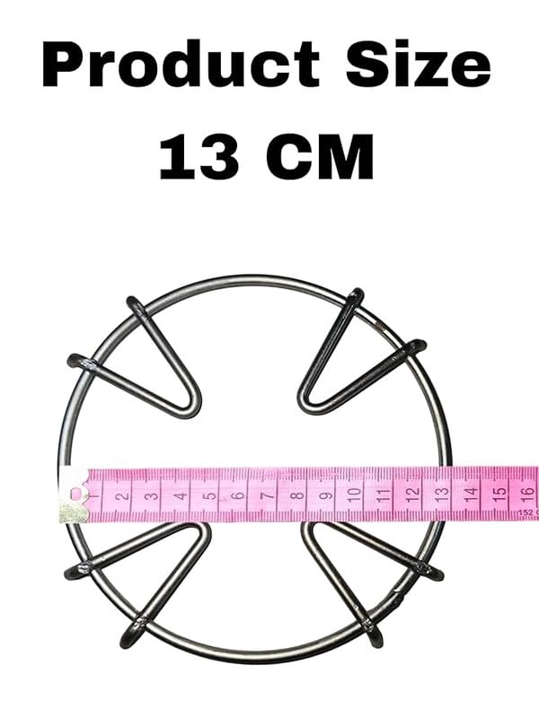 BaniaMart Gas Stove Katori Stand Heavy SS | Set of 2