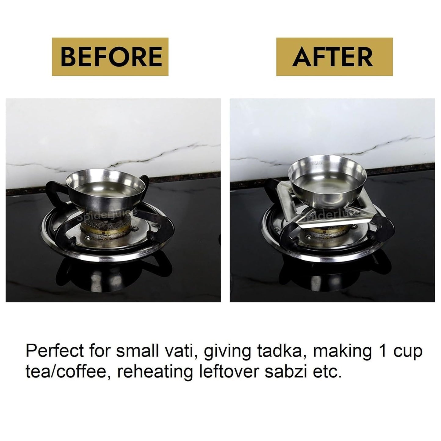 BaniaMart Gas Stove Katori Stand | Set of 2